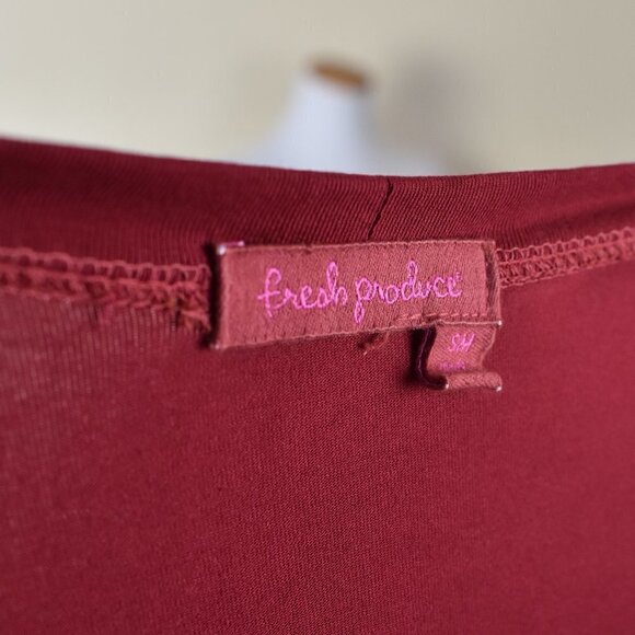 Fresh Produce High Low Midi Jersey Dress S - Picture 7 of 7